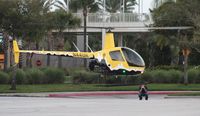 N44UH - Robinson R22 at Heliexpo