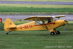 G-BKTA @ EGCV - at the Vintage Piper fly in, Sleap - by Chris Hall