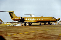 V8-001 @ KLGB - Gulfstream G5 [509] (Government of Brunei} Long Beach~N 11/10/1998 - by Ray Barber