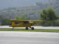 N536CS @ SZP - 2007 CubCrafters CC11-100 SPORT CUB E-LSA, Continental O-200A 100 Hp, landing Rwy 22L grass - by Doug Robertson