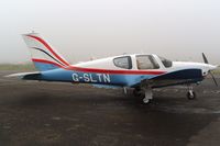 G-SLTN @ EGTR - Taken on a quiet cold and foggy day. With thanks to Elstree control tower who granted me authority to take photographs on the aerodrome. Previously HB-KBR. Owned by Oceana Air Ltd. - by Glyn Charles Jones