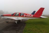 G-EGJA @ EGTR - Taken on a quiet cold and foggy day. With thanks to Elstree control tower who granted me authority to take photographs on the aerodrome. Previously N2807D. - by Glyn Charles Jones