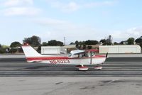 N64023 @ KSMO - N64023 taxing to the active (runway 21) at KSMO 01/05/2016