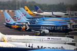 G-FDZG @ EGCC - in Family Life Hotels special scheme - by Chris Hall