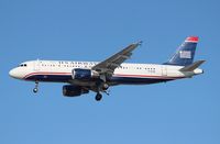 N114UW @ TPA - USAirways A320 - by Florida Metal