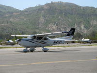 N14221 @ SZP - 2008 Cessna T182T TURBO SKYLANE TC, Lycoming TIO-540-AK1A 235 Hp, taxi - by Doug Robertson