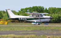 G-RUIA @ EGFH - Resident Reims/Cessna Skyhawk operated by Cambrian Flying Club. - by Roger Winser