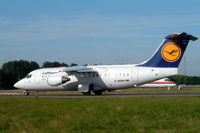 D-AVRH @ LFPG - BAe 146-RJ85 [E2268] (Lufthansa Regional/Cityline) Paris-Charles De Gaulle~F 18/06/2003 - by Ray Barber