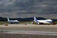 JA07KZ @ LOWG - Jumbo-Meeting @GRZ
Nippon Cargo B747-400F & Air Bridge Cargo B747-400F - by Stefan Mager