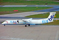 G-JECL @ EGBB - De Havilland Canada DHC-8Q-402 [4114] (Flybe) Birmingham Int'l~G 23/03/2007 - by Ray Barber