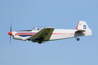 F-AZRV @ LFOT - Zlin Z-526 Trener Master, Take off rwy 02, Tours-St Symphorien Air Base 705 (LFOT-TUF) Open day 2015 - by Yves-Q