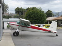 N2341C @ SZP - 1953 Cessna 180 with Horton STOL Mod by STC, Continental O-470-A 225 Hp - by Doug Robertson