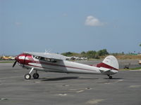 N190RC @ SZP - 1953 Cessna 190 BUSINESSLINER, Continental W670 220 Hp, taxi to transient ramp - by Doug Robertson
