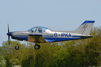 G-IPKA @ X3CX - Landing at Northrepps. - by Graham Reeve