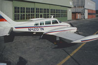 N4207N @ LSZG - In front of maintenance-hangar - by sparrow9