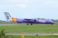 G-FLBE @ EGSH - Just landed at Norwich. - by Graham Reeve