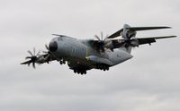 ZM403 @ EGFH - Low pass over Runway 22 by RAF Atlas C.1 coded 403 of the Brize Norton Transport Wing. - by Roger Winser