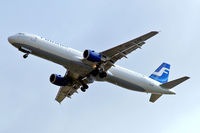 OH-LZC @ EGLL - Airbus A321-211 [1185] (Finnair) Home~G 11/07/2006. On approach 27R. - by Ray Barber