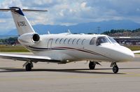 N525L @ LSGG - Cessna 525B taxiing out for departure. - by FerryPNL