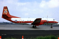 XS605 @ EGVN - Hawker Siddeley Andover E.3 [Set 12] (Royal Air Force) RAF Brize Norton~G 05/06/1993. From a slide. - by Ray Barber