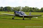 G-BBMO @ EGTH - 70th Anniversary of the first flight of the de Havilland Chipmunk  Fly-In at Old Warden - by Chris Hall
