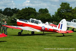 G-BYHL @ EGTH - 70th Anniversary of the first flight of the de Havilland Chipmunk  Fly-In at Old Warden - by Chris Hall