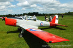 G-BVTX @ EGTH - 70th Anniversary of the first flight of the de Havilland Chipmunk  Fly-In at Old Warden - by Chris Hall