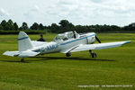 G-AMUF @ EGTH - 70th Anniversary of the first flight of the de Havilland Chipmunk  Fly-In at Old Warden - by Chris Hall
