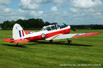 G-DHCC @ EGTH - 70th Anniversary of the first flight of the de Havilland Chipmunk  Fly-In at Old Warden - by Chris Hall