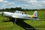 G-ARWB @ EGTH - 70th Anniversary of the first flight of the de Havilland Chipmunk  Fly-In at Old Warden - by Chris Hall