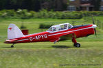 G-APYG @ EGTH - 70th Anniversary of the first flight of the de Havilland Chipmunk Fly-In at Old Warden - by Chris Hall