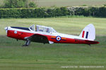 G-BXDG @ EGTH - 70th Anniversary of the first flight of the de Havilland Chipmunk Fly-In at Old Warden - by Chris Hall