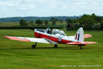 G-CPMK @ EGTH - 70th Anniversary of the first flight of the de Havilland Chipmunk Fly-In at Old Warden - by Chris Hall