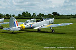 G-BCEY @ EGTH - 70th Anniversary of the first flight of the de Havilland Chipmunk Fly-In at Old Warden - by Chris Hall