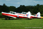 G-BXGX @ EGTH - 70th Anniversary of the first flight of the de Havilland Chipmunk Fly-In at Old Warden - by Chris Hall