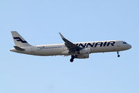 OH-LZG @ EGLL - Airbus A321-231(sl) [5758] (Finnair) Home~G 17/04/2014. On approach 27L. - by Ray Barber