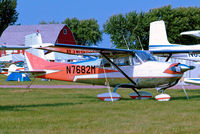 N7682M @ KOSH - Cessna 175 Skylark [55982] Oshkosh-Wittman Regional Airport~N 29/07/2008 - by Ray Barber