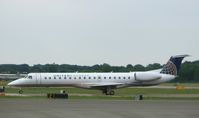 N14568 @ KFNT - EMB-145LR