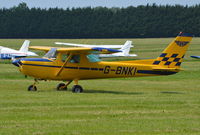 G-BNKI @ EGLM - Cessna 152 at White Waltham. Ex N67337 - by moxy