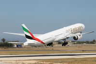 A6-EGN @ LMML - B777 A6-EGN Emirates Airlines - by Raymond Zammit
