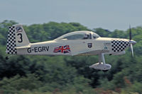 G-EGRV @ EGFH - RV-8, Ravens Fomation Team, Swansea based, previously G-PHMG, seen departing runway 28.