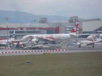 HB-JNA @ LSGG - Swiss 777-300 - by Christian Maurer