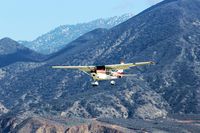 N8524X @ KREI - On approach to Redlands Airport - by Ron Greene