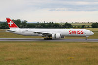 HB-JND @ LOWW - Swiss Boeing 777 - by Andreas Ranner