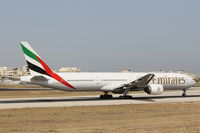 A6-EMQ @ LMML - B777 A6-EMQ Emirates Airlines - by Raymond Zammit