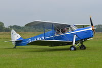 G-ADKK @ EGSV - Just landed at Old Buckenham.