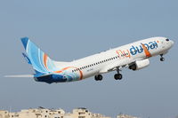 A6-FDH @ LMML - B737-800 A6-FDH FlyDubai - by Raymond Zammit