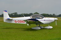 G-CGVZ @ EGSV - Just landed at Old Buckenham.