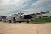 N9701F @ KHGR - In the 1960s, this C-82 Packet ferried spare engines to stranded jets.  Now, she is back at her birthplace, as part of the Hagerstown Aviation Museum.  She is also the only airworthy C-82 in the world. - by Daniel L. Berek