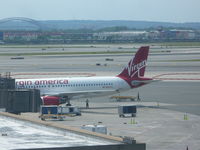 N854VA @ EWR - Virgin America A320 - by Christian Maurer